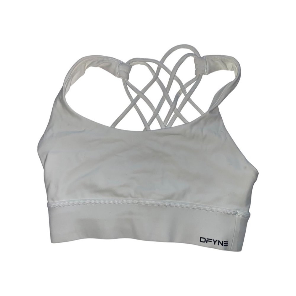 DFYNE white Sports bra Size S